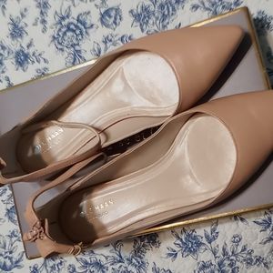 Cole Haan ankle strap flats